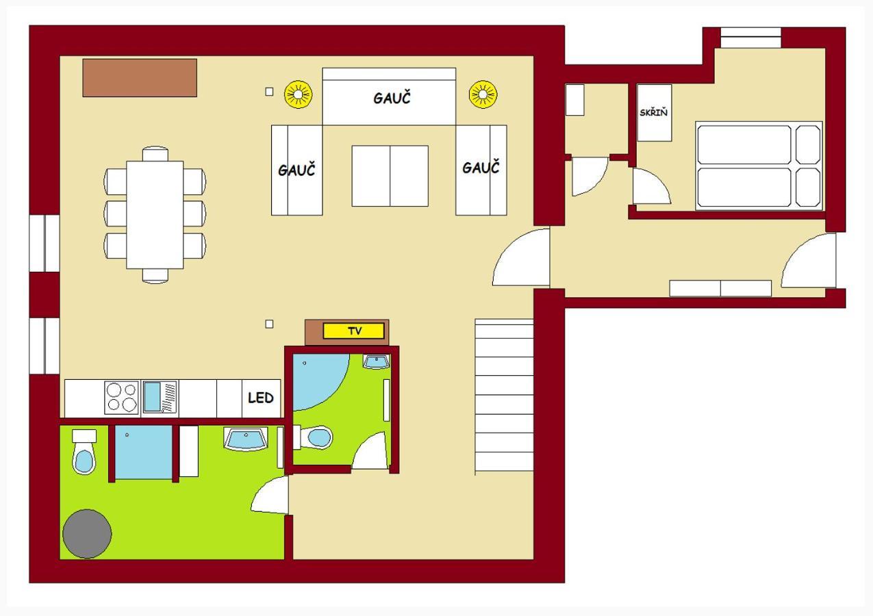 Rychtarikovi Apartment *